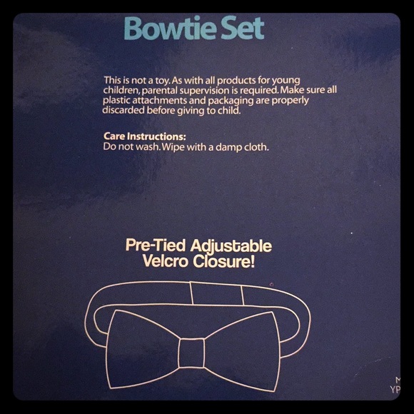 ONLY 1-3PK! Bowties Set, 3PK - Picture 8 of 8